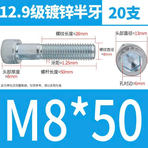 Ốc lục giác M8 - Ảnh 17
