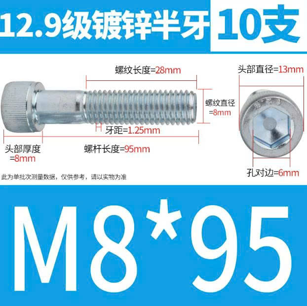 Ốc lục giác M8 - Ảnh 8